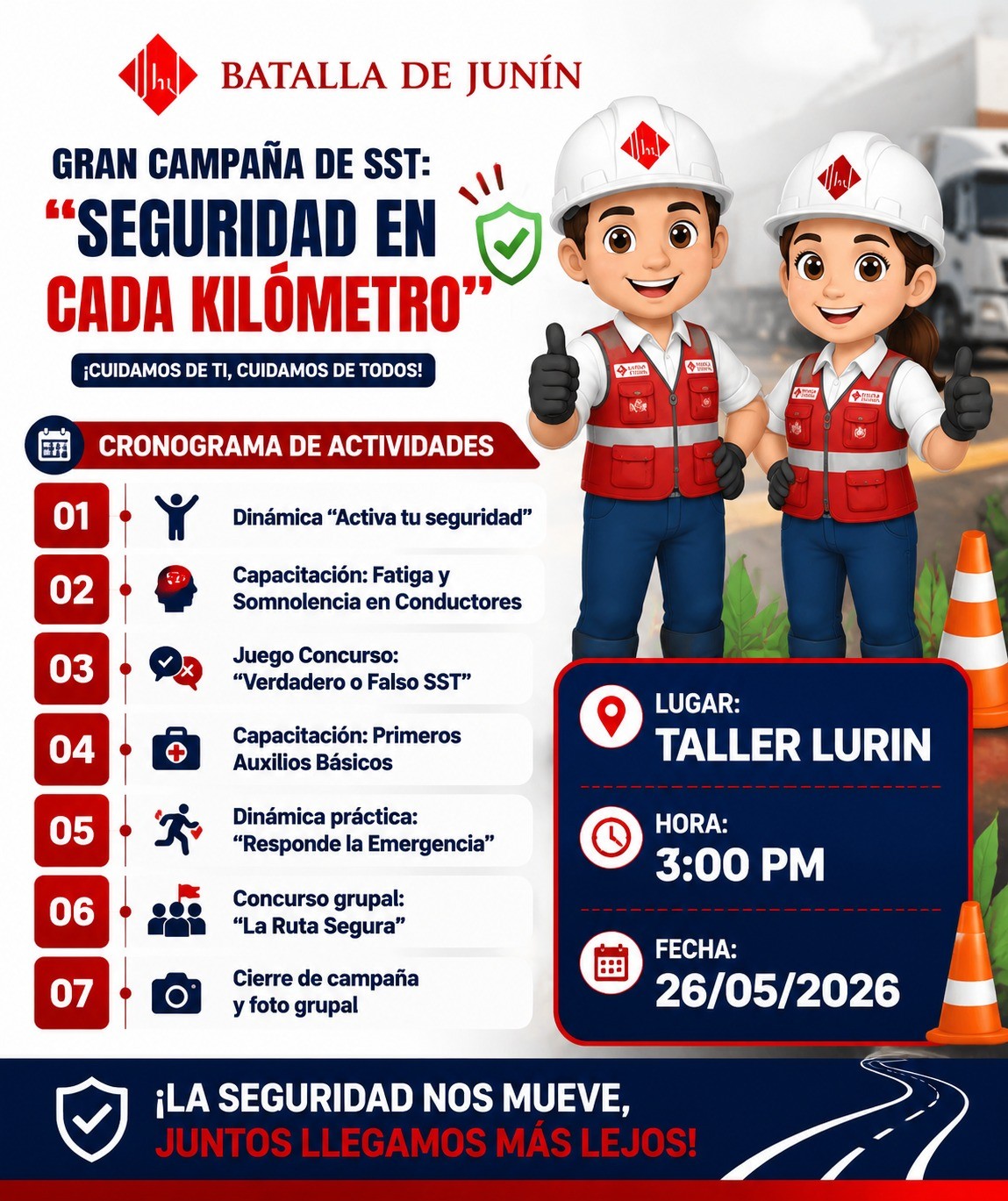 Seguridad en cada kilómetro